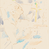 Jean Cocteau, "Les enfants terribles", 1962, crayons de couleurs sur papier, 38 x 27.5 cm, inv. MAP 1709 © MAP, Photo: Creatim, Renens